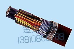 铜芯聚乙烯绝缘聚氯乙烯护套高频局用对称电缆
